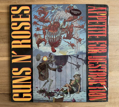 Guns N' Roses - Appetite For Destruction (LP, Album, Unc)